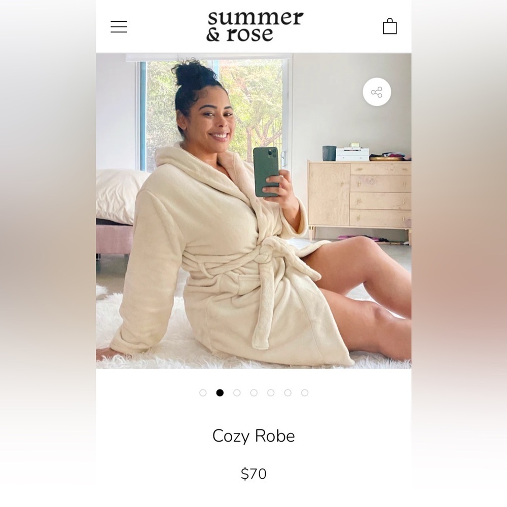 Summer & Rose Plush Cozy Robe - Picture 11 of 11